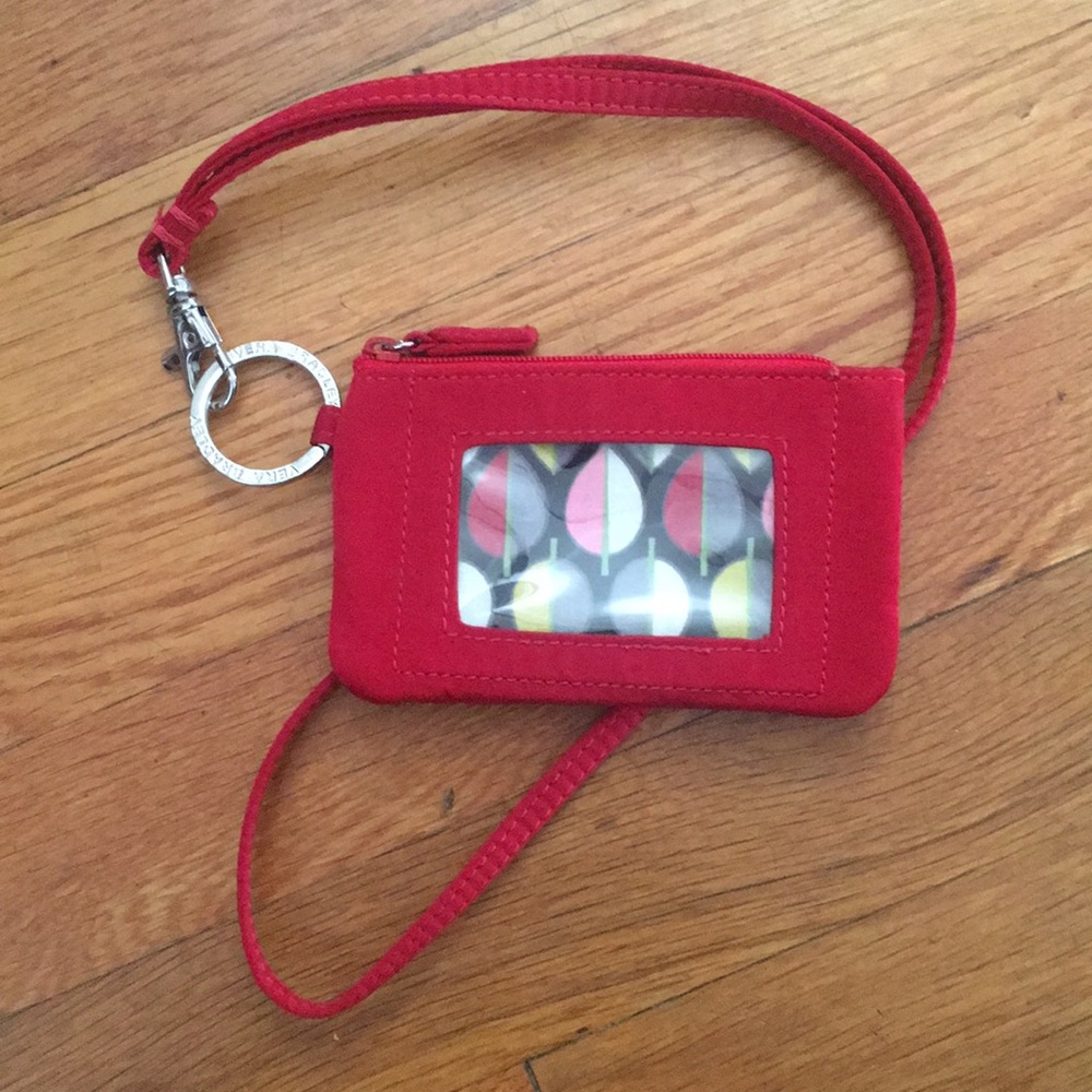 Vera Bradley Zip ID Case & Lanyard